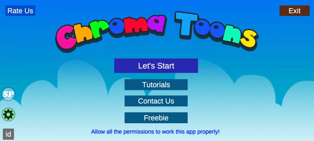 Chroma Toons App