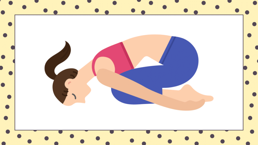 Child yoga pose