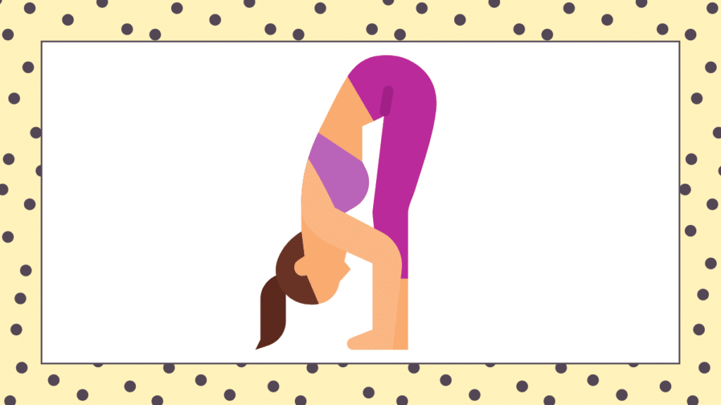 Standing Forward Bend yoga pose